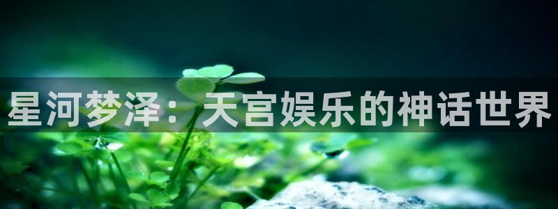 mg不朽情缘稳赢：星河梦泽：天宫娱乐的神话世界